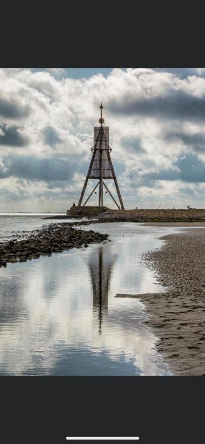 Glueckshaus Ferienwohnung Cuxhaven Buitenkant foto
