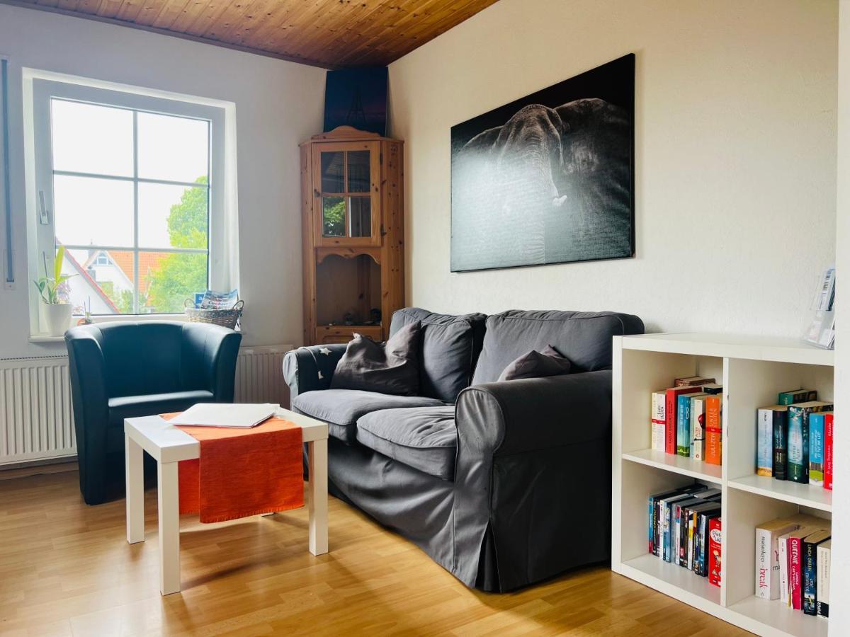 Glueckshaus Ferienwohnung Cuxhaven Buitenkant foto