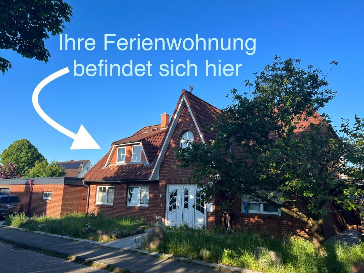 Glueckshaus Ferienwohnung Cuxhaven Buitenkant foto