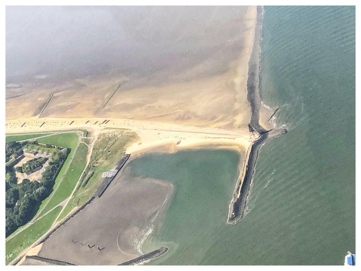 Glueckshaus Ferienwohnung Cuxhaven Buitenkant foto